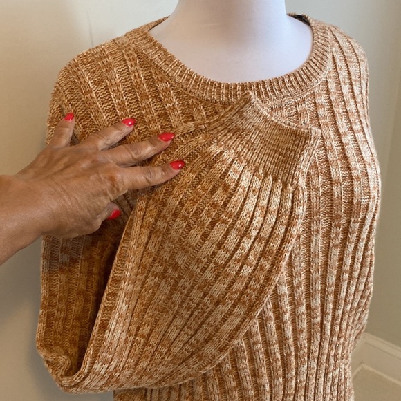BlankNYC Toffee Crewneck Balloon Sleeve Sweater - Picture 7 of 10